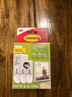 Command Picture Hanging Strips Big Pack